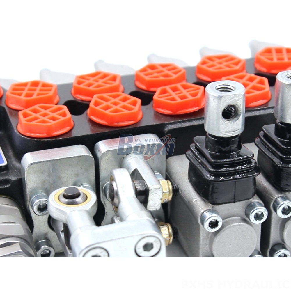 Monoblock Directional Valve with 6 Spools | Factory Direct & Customizable detail image